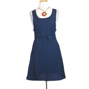 Blue Mini Jumper Dress $98 Max Studio